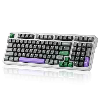 ★美品★ YUNZII X98 メカニカルキーボード 組立て済キーボード YUNZIIが待望の新作『X98』を発表！透明ピンクのキーボードが